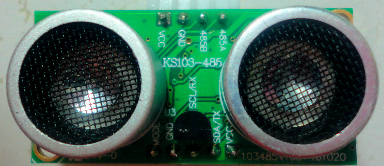 KS103-485超声波测距模块（Slave I2C + 485串口）